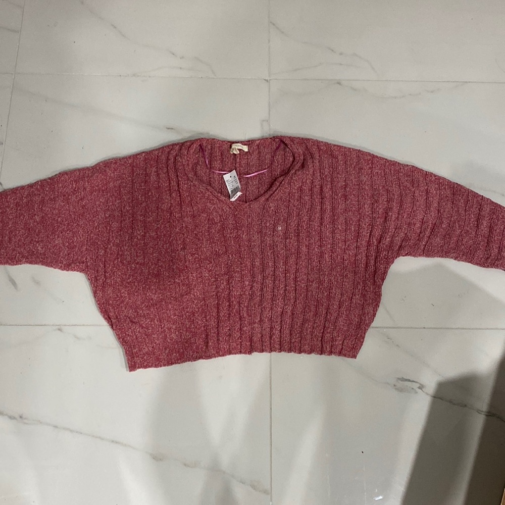 Pink sweater